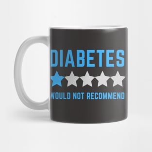 Diabetes Would Not Recommend Mug